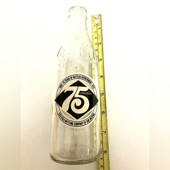 1978 San Antonio Coca-Cola 75th Anniversary 1903-1978 10oz Bottle - Picture 4 of 4